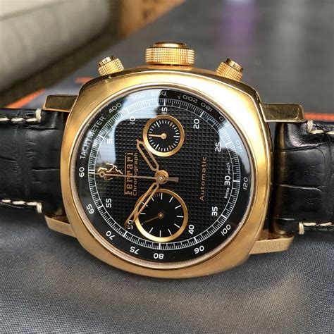 panerai ferrari chronograph rose gold|Panerai Ferrari .